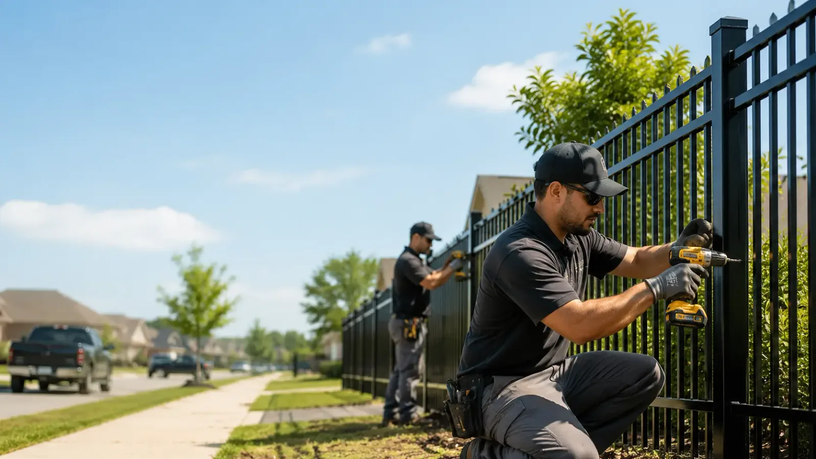 Metal Fence Installation in Caney, KS